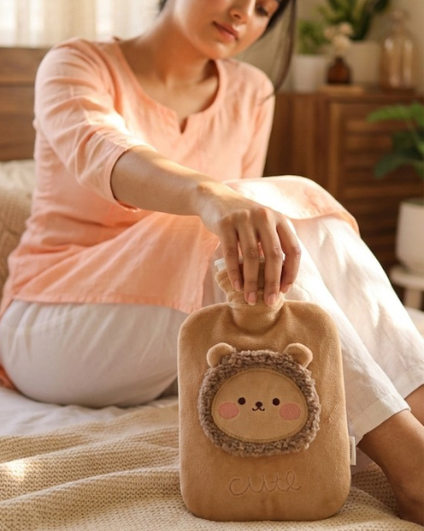 Cute Capybara Plush Hot Water Bag – Warm Hug Gift for Couples & Loved Ones
