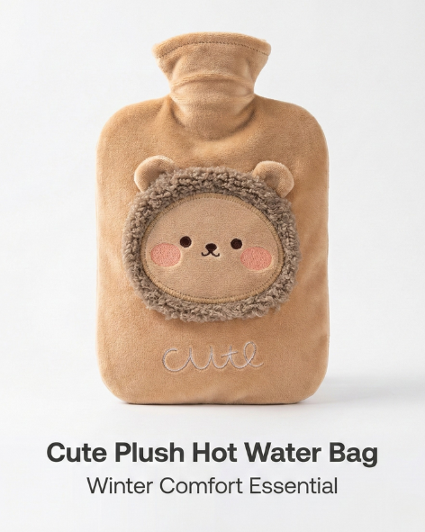 Cute Capybara Plush Hot Water Bag – Warm Hug Gift for Couples & Loved Ones