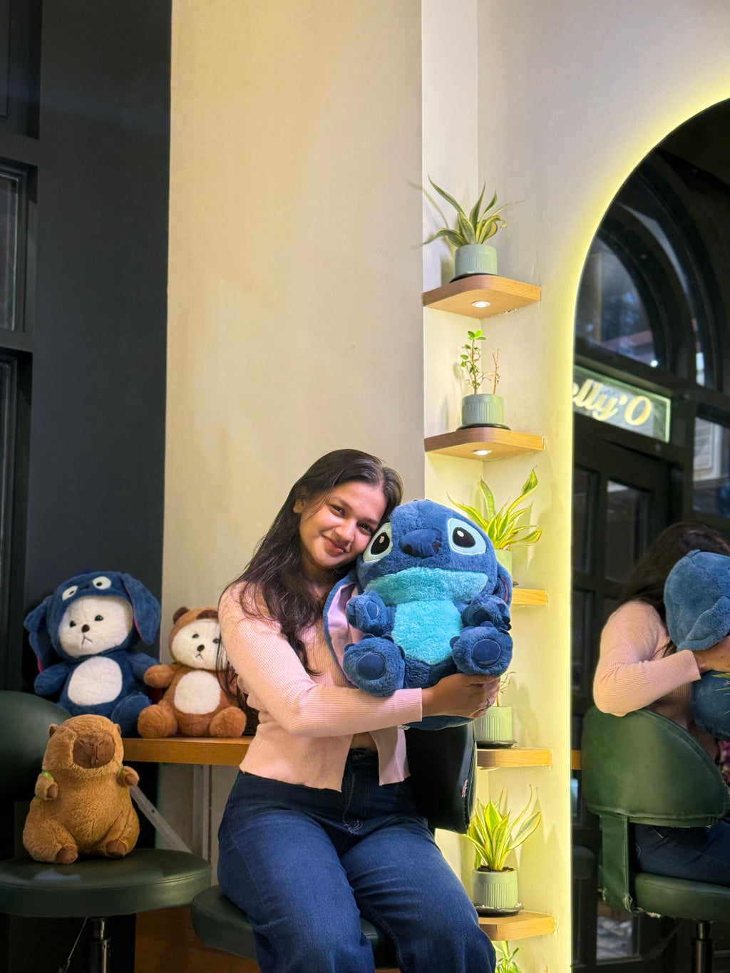 Giant Stitch Plush Toy – Ultra Soft Hugging Pillow