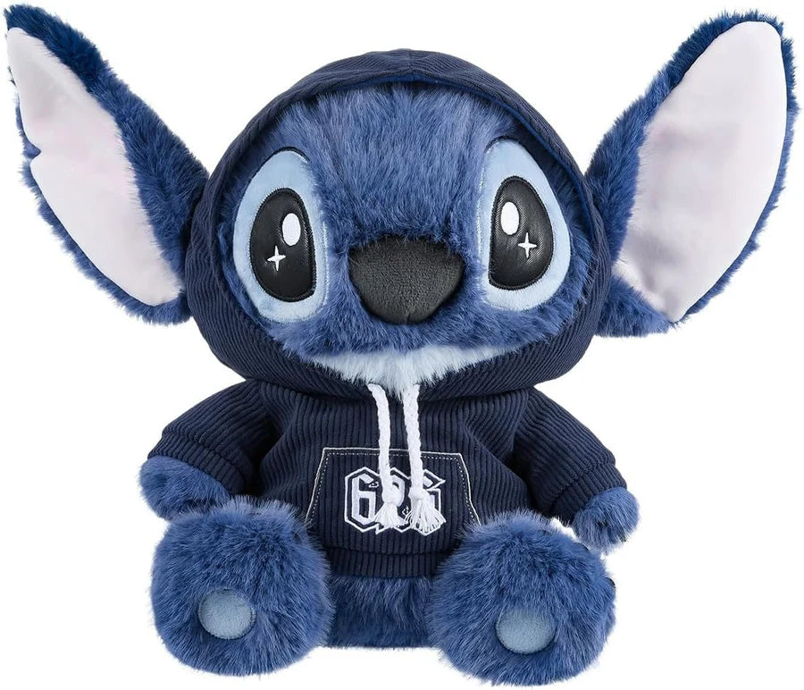 Cute Cartoon Stitch Plush Toy with Hoodie